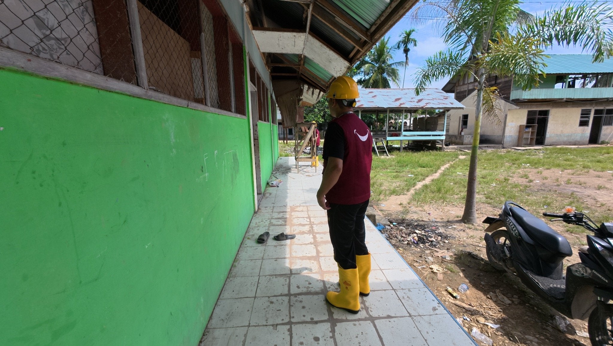 SAT-11 - École – Aceh, Indonésie