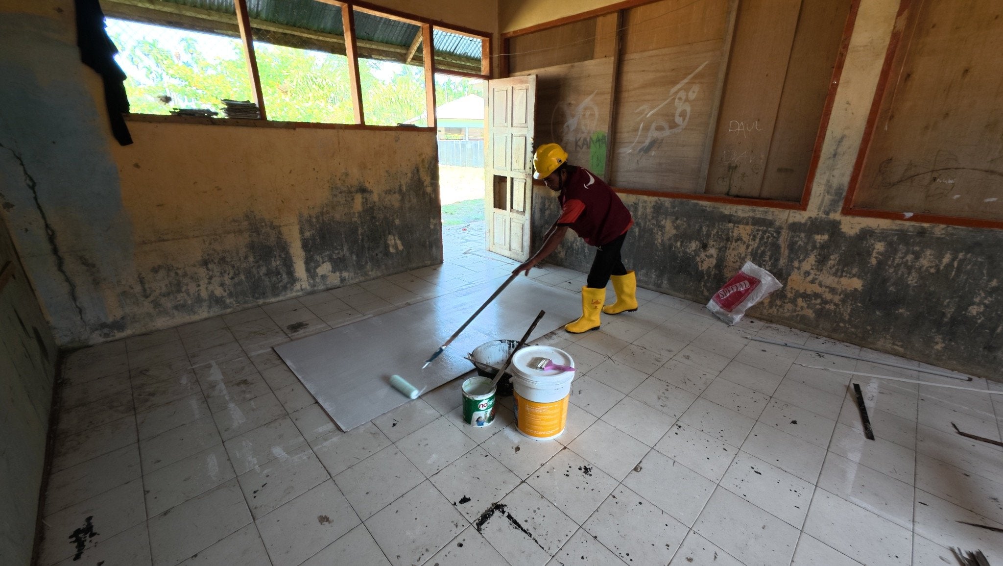 SAT-11 - École – Aceh, Indonésie