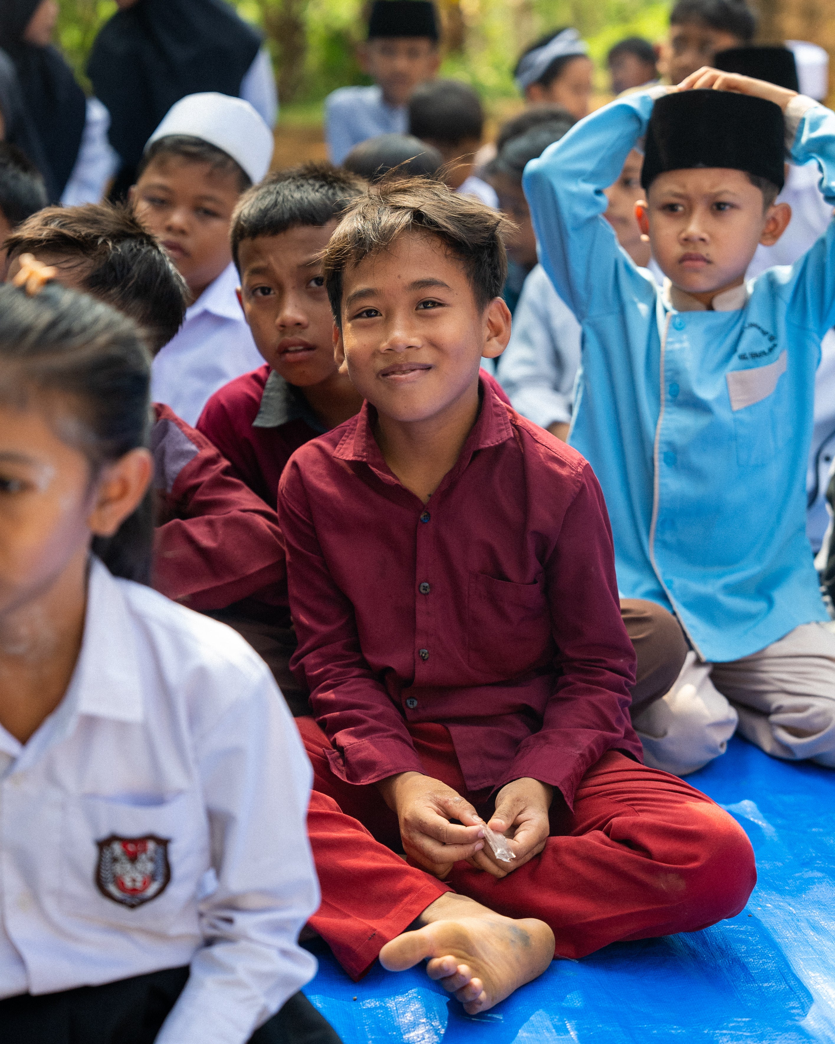 SAT-104 - École – Boghor, Indonésie