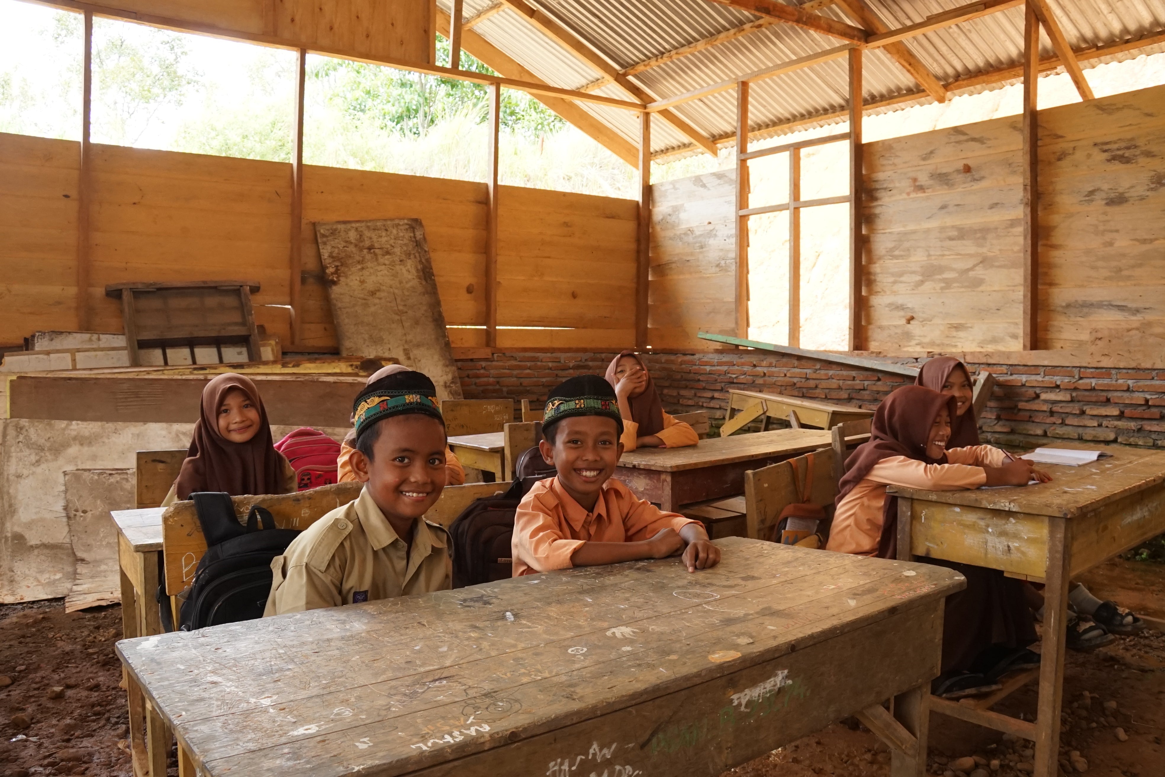 SAT-49 - Construction d'ecole - Indonésie, Aceh