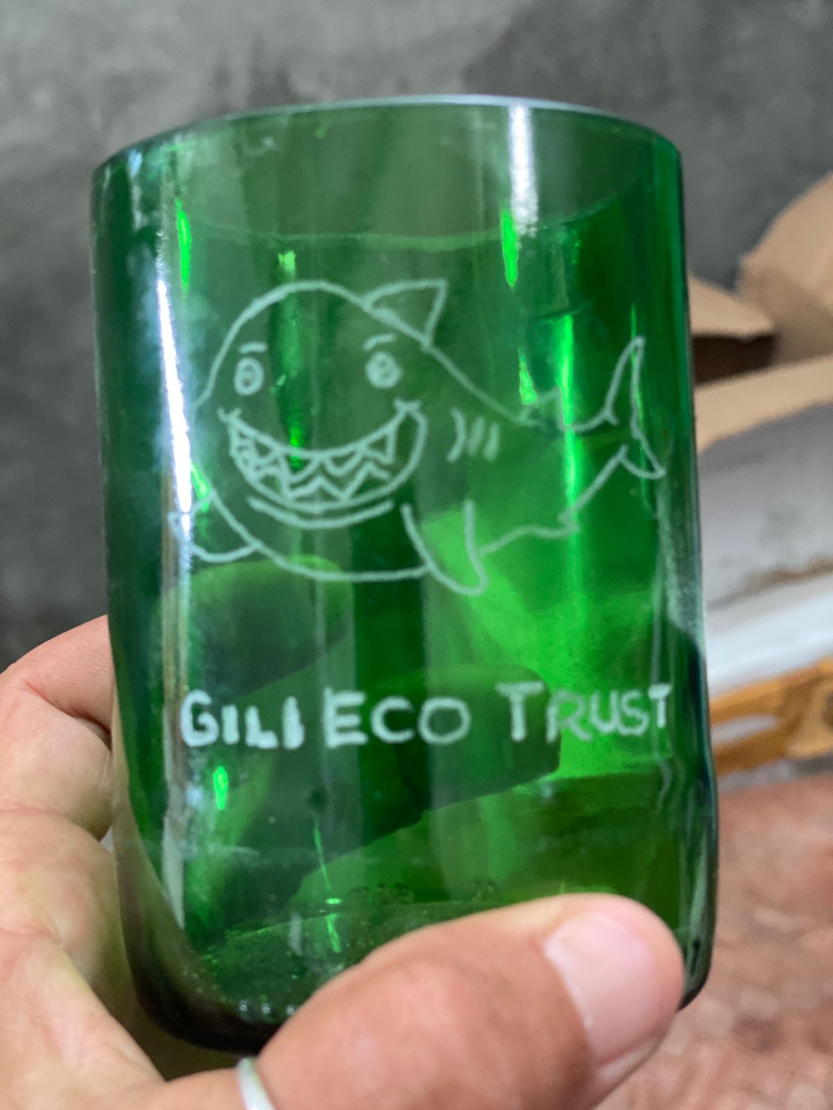 SAT-48 - Machine de recyclage du verre – Gili Trawangan, Indonésie