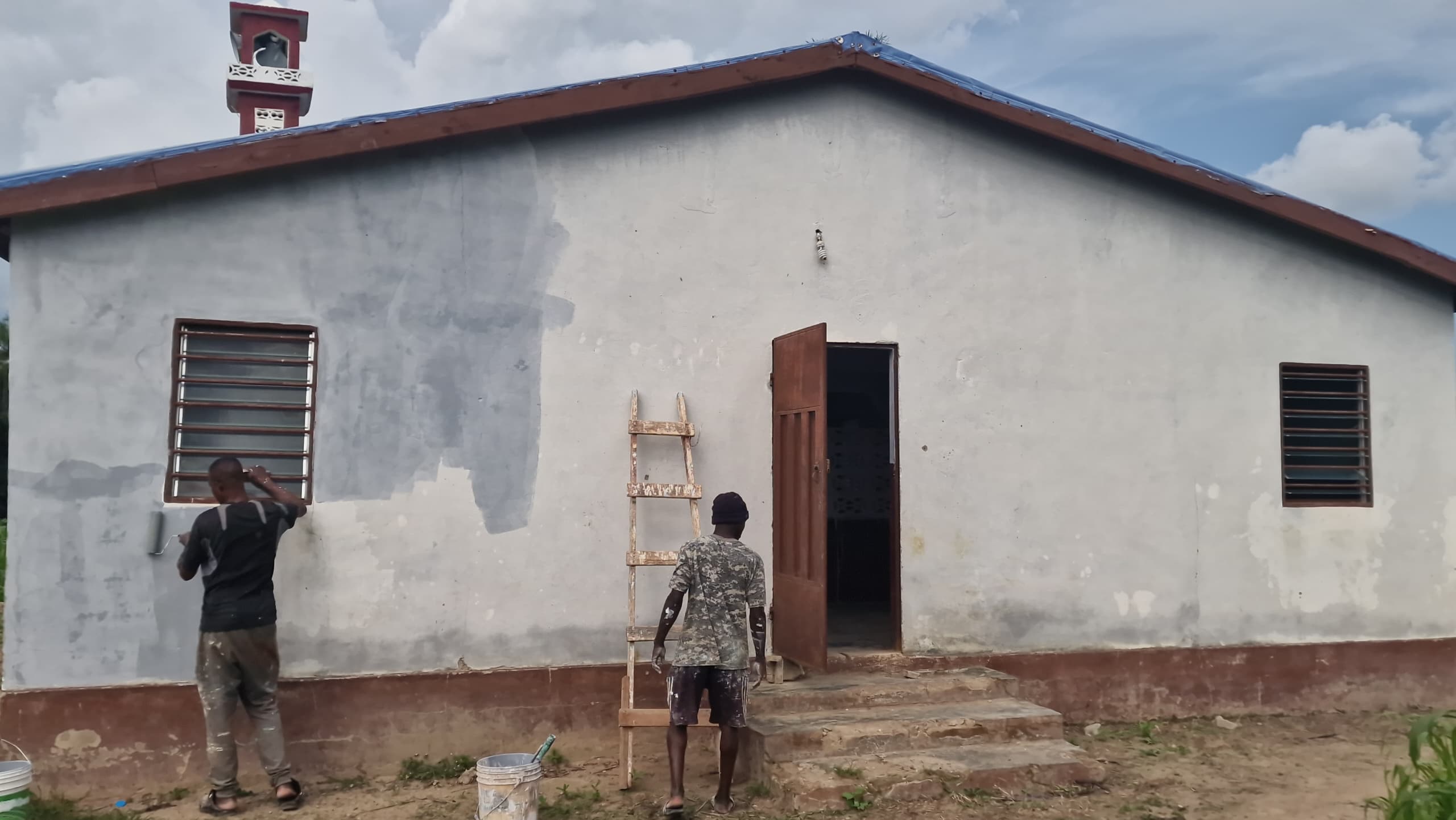 SAT-169 - Toit centre communautaire (Village Watchalo) - Togo, Sotouboua