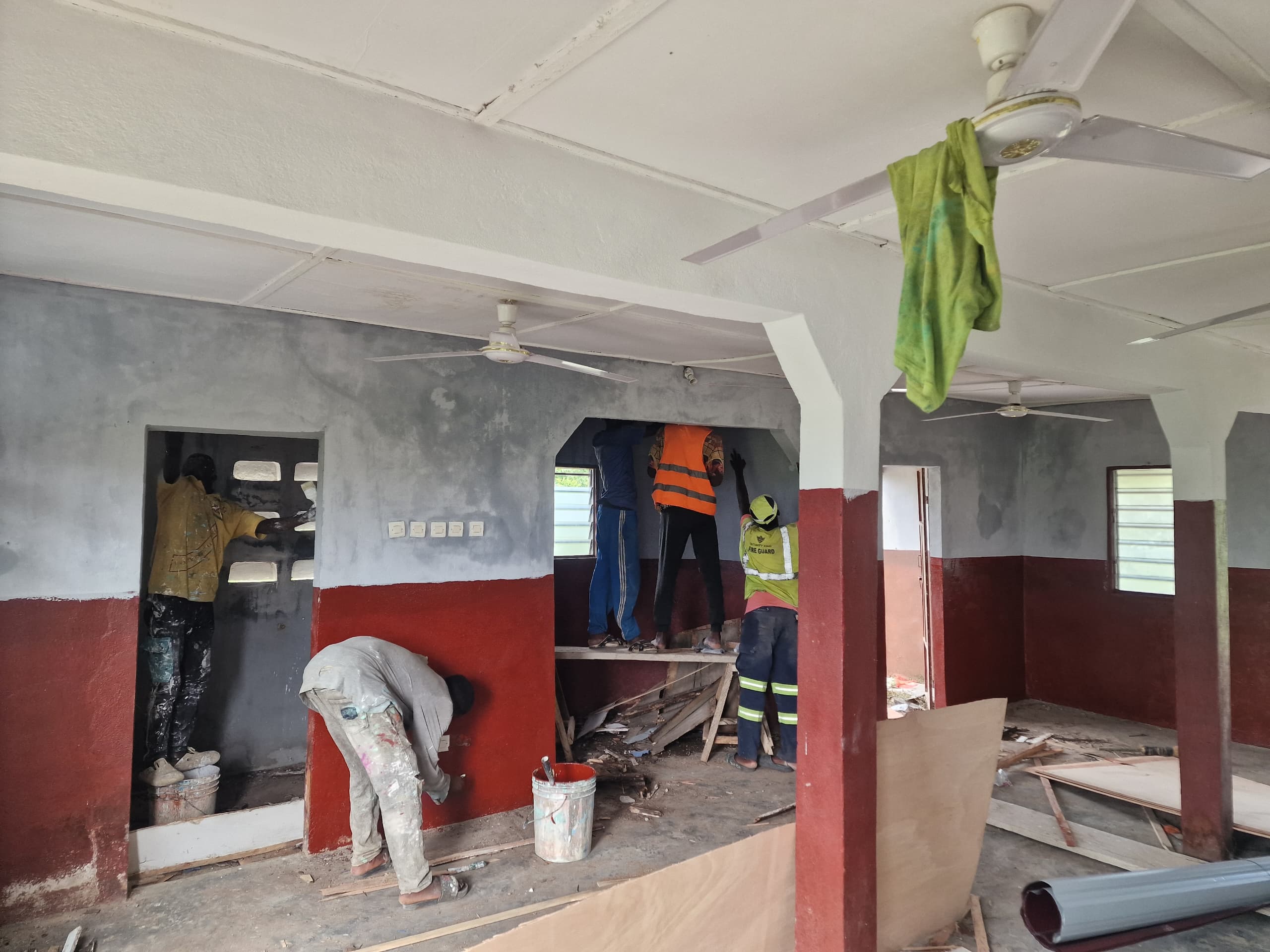 SAT-169 - Toit centre communautaire (Village Watchalo) - Togo, Sotouboua