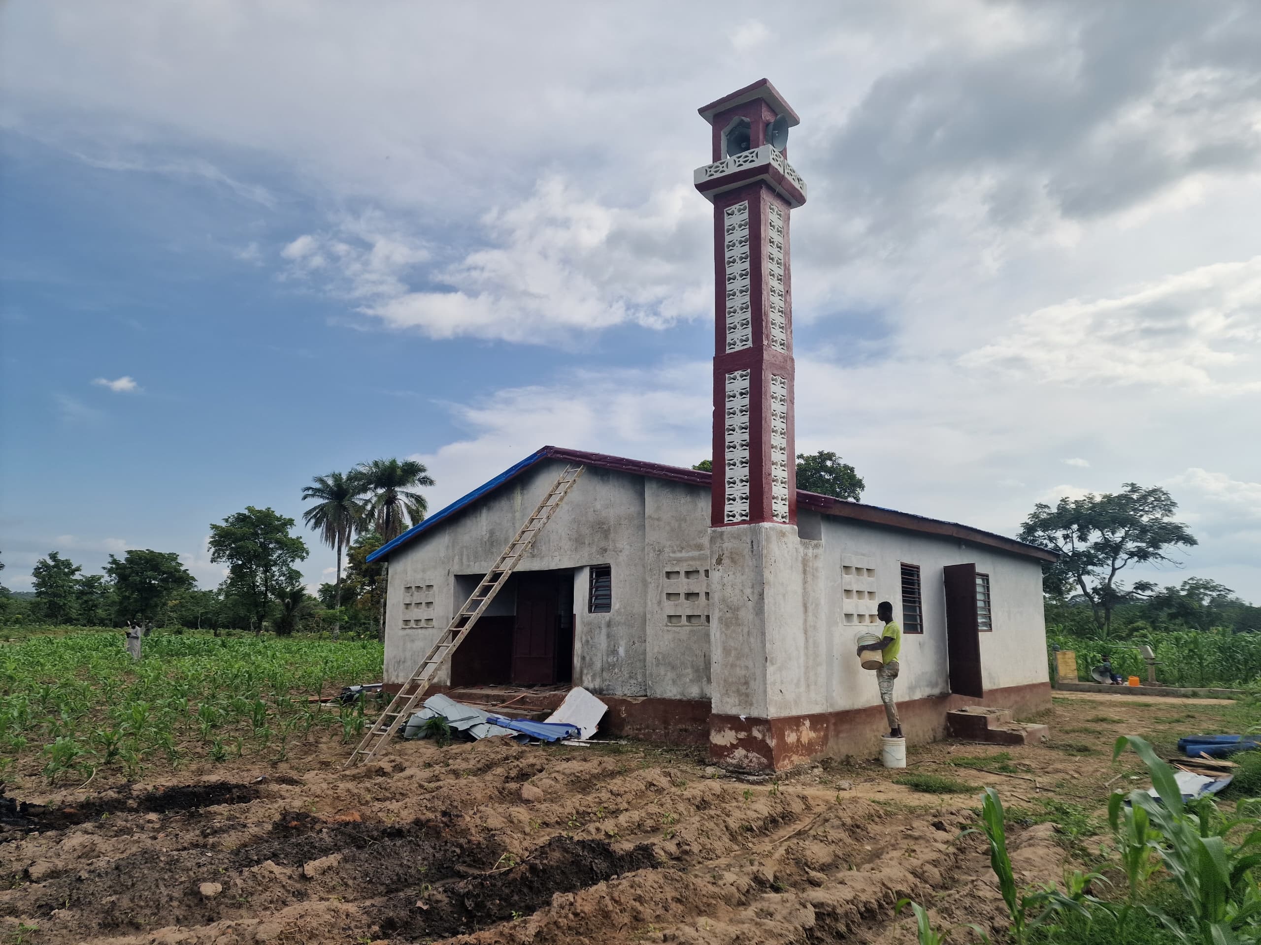 SAT-169 - Toit centre communautaire (Village Watchalo) - Togo, Sotouboua