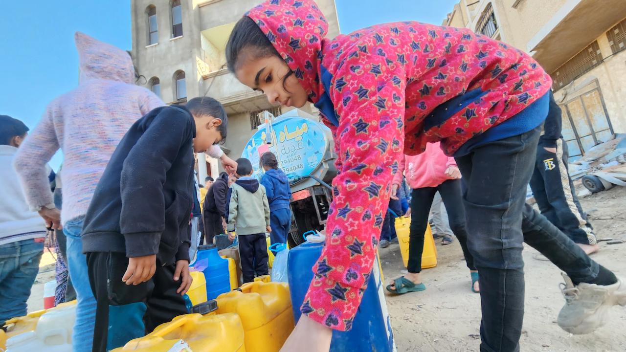 Camion citerne moitié (2500 Litres)  - Palestine