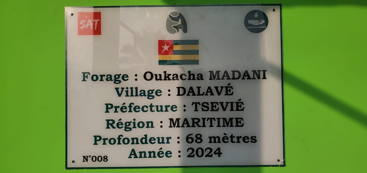 SAT-154 - Mini forage - Togo, dalavé, tsevie