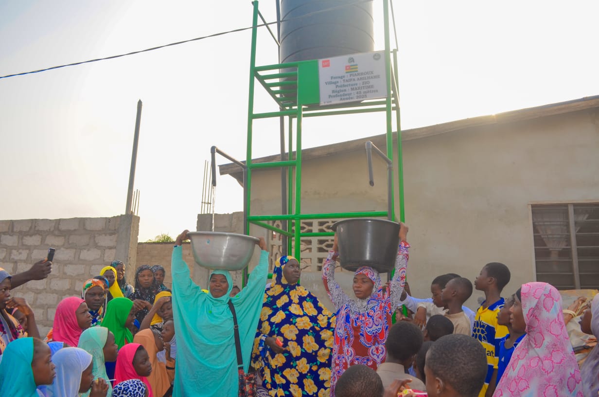 Mini drilling – Taifa Ahilhame, Zio, Togo