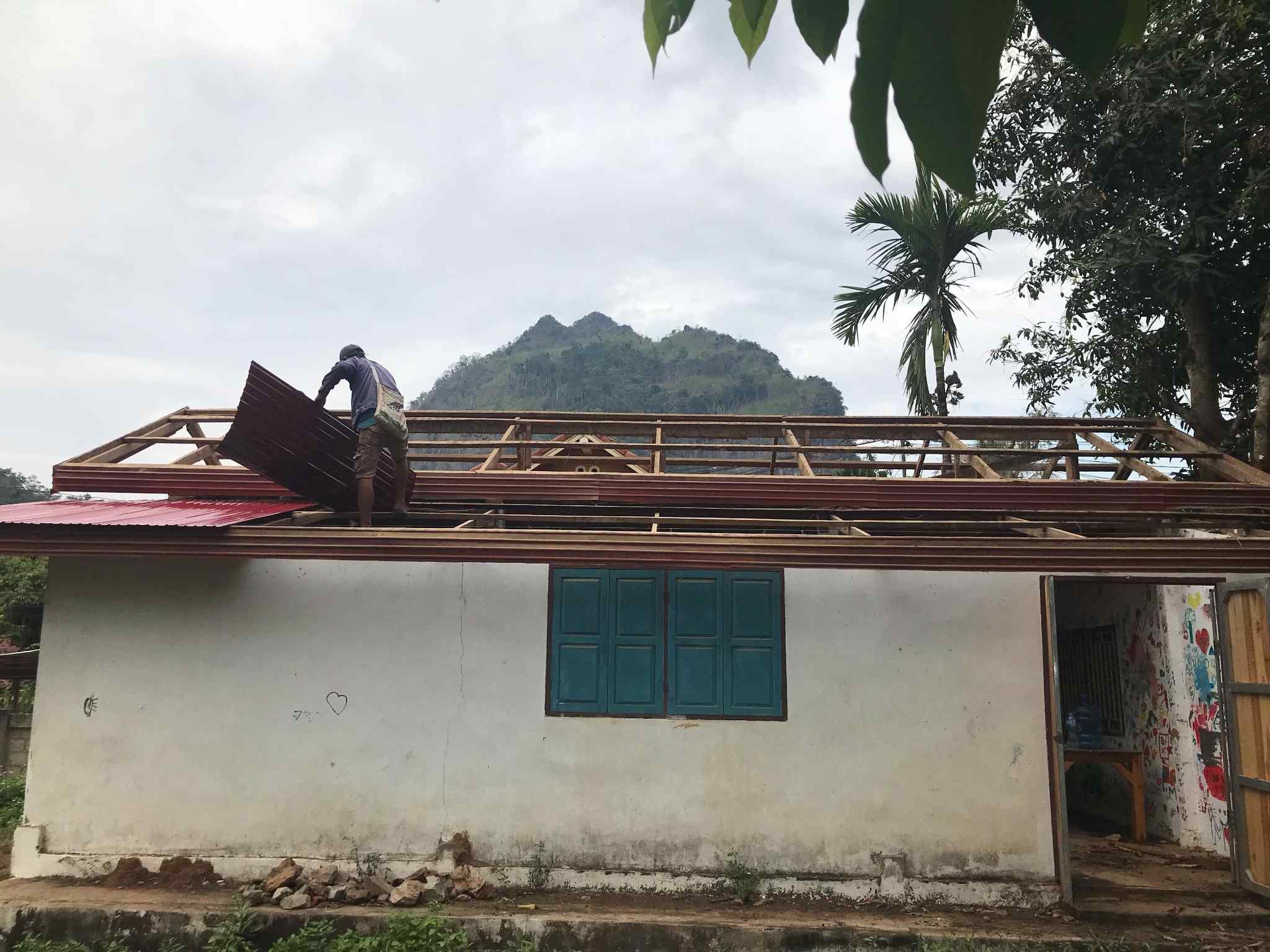 SAT-85 - Rénovation Bibliothéque Laos - Laos, Nong Khiaw