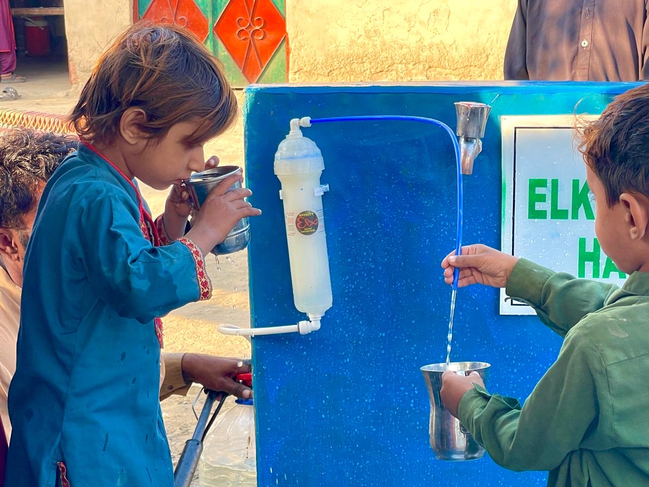 Pompe à eau Solaire + Filtre à eau